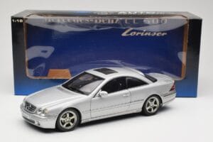 Mercedes CL500 C215 Lorinser Silver Metallic AUTOart 1:18 70121 Metal - imagen 8 de 8