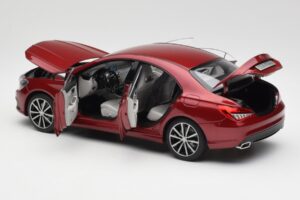 Mercedes CLA C117 Designo Patagonia Rojo Metalizado Norev 1:18 B66960131 Metal - imagen 5 de 8