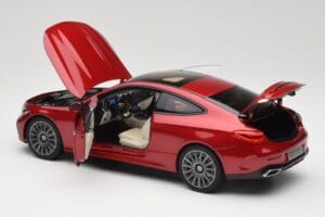 Mercedes CLE Coupé C236 Rojo Norev 1:18 B66960596 Metal - imagen 5 de 8