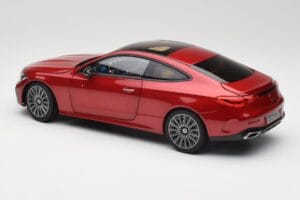 Mercedes CLE Coupé C236 Rojo Norev 1:18 B66960596 Metal - imagen 7 de 8