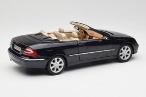 Mercedes CLK 500 W209 Cabriolet Azul Oscuro Metalizado Kyosho 1:18 B66962174 Metal - imagen 4 de 9