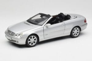Mercedes CLK 500 Cabriolet Elegance A209 Plata Kyosho 1:18 B66962172 Metal