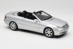 Mercedes CLK 500 Cabriolet Elegance A209 Plata Kyosho 1:18 B66962172 Metal - imagen 6 de 8
