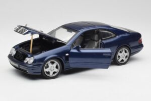 Mercedes CLK 55 AMG C209 Azul Metálico Anson 1:18 30343 Metal - imagen 2 de 8