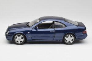 Mercedes CLK 55 AMG C209 Azul Metálico Anson 1:18 30343 Metal - imagen 4 de 8