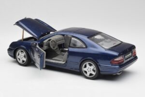 Mercedes CLK 55 AMG C209 Azul Metálico Anson 1:18 30343 Metal - imagen 5 de 8