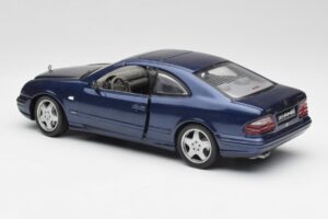 Mercedes CLK 55 AMG C209 Azul Metálico Anson 1:18 30343 Metal - imagen 7 de 8