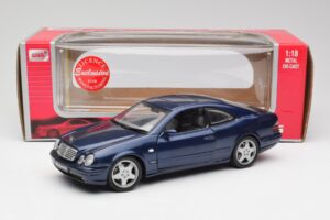Mercedes CLK 55 AMG C209 Azul Metálico Anson 1:18 30343 Metal - imagen 8 de 8