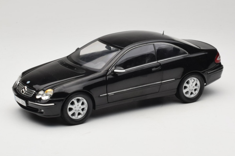 Mercedes CLK C209 Black Metallic Kyosho 1:18 B66962149 Metal