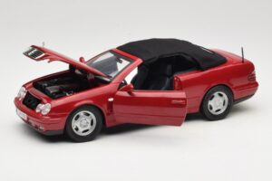 Mercedes CLK A208 Cabriolet Rojo Anson 1:18 30338 Metal - imagen 2 de 8