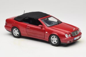 Mercedes CLK A208 Cabriolet Rojo Anson 1:18 30338 Metal - imagen 6 de 8
