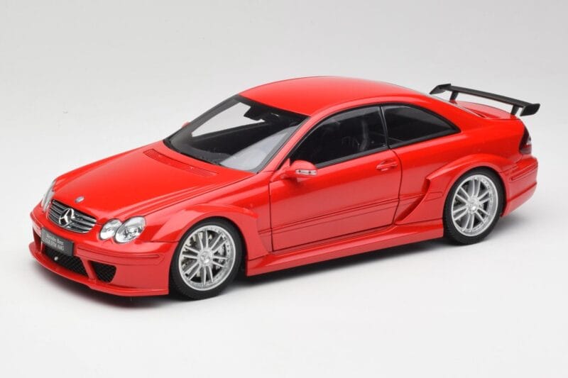Mercedes CLK DTM AMG C209 Mars Rojo Kyosho 1:18 08461R Metal