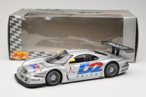 Mercedes CLK LM GT1 #1 AMG Mercedes K. Ludwig / R. Zonta FIA GT Championship 1998 Maisto 1:18 56053 Metal - imagen 8 de 8