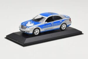 Mercedes E-Class W211 #19 Team Michelin Paris-Beijing 2006 Replacement Box Minichamps 1:43 B66962269-R Metal - imagen 2 de 4