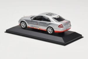 Mercedes E-Class W211 #7 Team AutoBild Paris-Beijing 2006 Replacement Box Minichamps 1:43 MB001 Metal - imagen 3 de 4