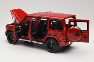 Mercedes G 500 W463 Rojo Minichamps 1:18 110037101 Metal - imagen 5 de 8