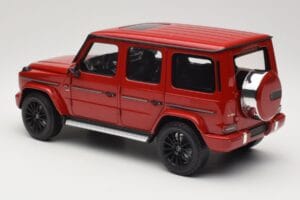 Mercedes G 500 W463 Rojo Minichamps 1:18 110037101 Metal - imagen 7 de 8