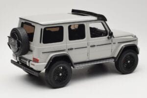 Mercedes G 63 AMG 4x4 Squared Arabian Grey Almost Real 1:18 820829 Metal - imagen 3 de 8