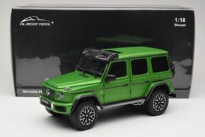 Mercedes G 63 AMG 4x4 Squared Green Hell Magno Almost Real 1:18 820821 Metal - imagen 8 de 8
