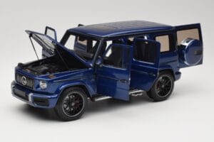 Mercedes G 63 AMG W463 Blue Metallic Minichamps 1:18 110037061 Metal - imagen 2 de 8