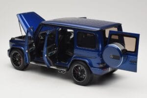 Mercedes G 63 AMG W463 Blue Metallic Minichamps 1:18 110037061 Metal - imagen 5 de 8