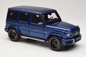 Mercedes G 63 AMG W463 Blue Metallic Minichamps 1:18 110037061 Metal - imagen 6 de 8