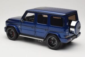 Mercedes G 63 AMG W463 Blue Metallic Minichamps 1:18 110037061 Metal - imagen 7 de 8
