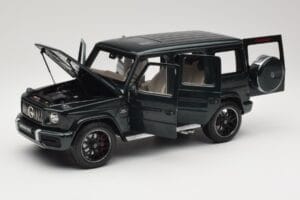 Mercedes G 63 AMG W463 Green Metallic Minichamps 1:18 110037066 Metal - imagen 2 de 8