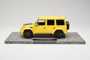 Mercedes Brabus 850 6.0 Widestar G63 W463 Electric Beam Yellow Minichamps 1:18 107032402 Metal - imagen 3 de 6
