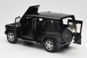 Mercedes G-Class G 500 W463 Smaragd Black Metallic AUTOart 1:18 76101 Metal - imagen 5 de 8