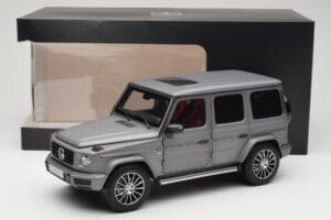 Mercedes G-Class G500 W463A Designo Platinum Magno Minichamps 1:18 B66960811 Metal - imagen 8 de 8