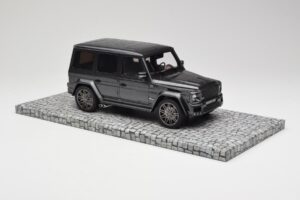 Mercedes G-Class W463 Brabus V12 800 Widestar Gris Minichamps 1:18 107032300 Metal - imagen 4 de 6