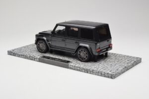 Mercedes G-Class W463 Brabus V12 800 Widestar Gris Minichamps 1:18 107032300 Metal - imagen 5 de 6