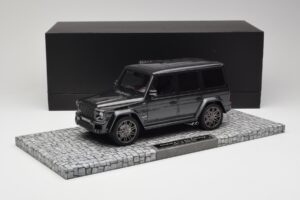 Mercedes G-Class W463 Brabus V12 800 Widestar Gris Minichamps 1:18 107032300 Metal - imagen 6 de 6