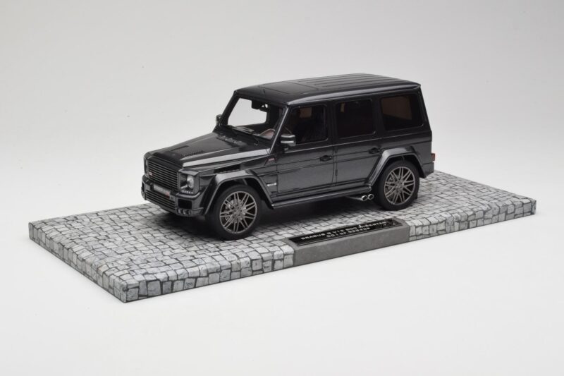 Mercedes G-Class W463 Brabus V12 800 Widestar Gris Minichamps 1:18 107032300 Metal