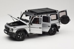 Mercedes G-Class W463 Iridium Silver Norev 1:18 183030 Metal - imagen 2 de 8