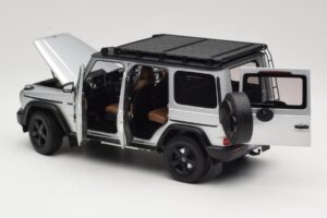 Mercedes G-Class W463 Iridium Silver Norev 1:18 183030 Metal - imagen 5 de 8