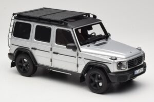 Mercedes G-Class W463 Iridium Silver Norev 1:18 183030 Metal - imagen 6 de 8