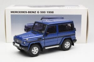 Mercedes G500 W463 SWB Azul AUTOart 1:18 76114 Metal - imagen 8 de 8