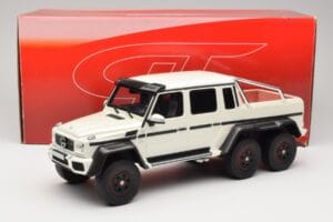 Mercedes AMG G63 6x6 W463 Blanco GT Spirit 1:18 GT100 Resina - imagen 6 de 6