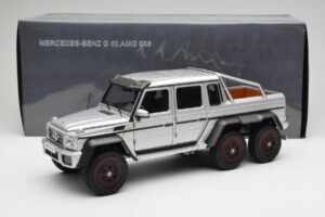Mercedes AMG G63 W463 6x6 Iridium Plata AUTOart 1:18 76301 Compuesto - imagen 8 de 8