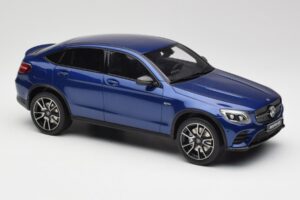 Mercedes AMG GLC 43 Coupe Brilliant Azul GT Spirit 1:18 B66960468 Resina - imagen 4 de 6