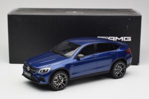 Mercedes AMG GLC 43 Coupe Brilliant Azul GT Spirit 1:18 B66960468 Resina - imagen 6 de 6