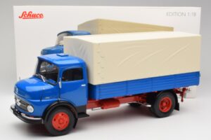Mercedes L911 Azul Schuco 1:18 450044800 Metal - imagen 8 de 8