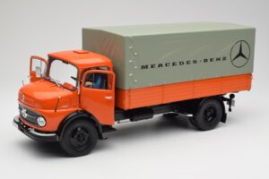 Mercedes L911 Naranja Schuco 1:18 450044700 Metal - imagen 2 de 8