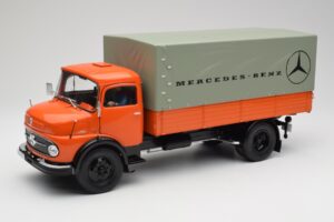 Mercedes L911 Naranja Schuco 1:18 450044700 Metal