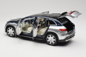 Mercedes Maybach EQS 680 V297 Azul NZG 1:18 1060/23 Metal - imagen 5 de 8