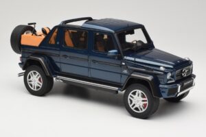 Mercedes Maybach G650 Landaulet Azul Oscuro GT Spirit 1:18 GT174 Resina - imagen 4 de 6
