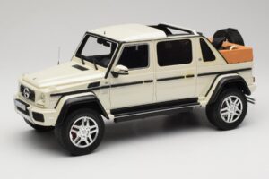 Mercedes Maybach G650 Landaulet W463 Blanco Schuco 1:18 450017800 Metal