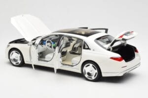 Mercedes Maybach S680 4Matic X223 Diamond Blanco Norev 1:18 183918 Metal - imagen 5 de 8